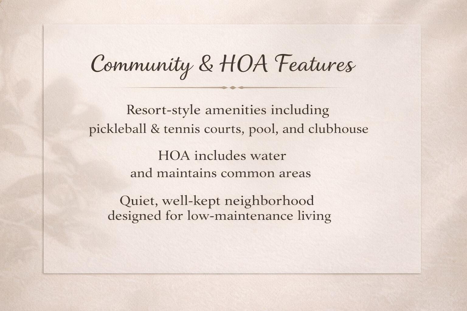 PADRE LAKES TOWNHOMES - Residential