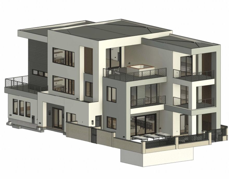 Welcome to the Del Ray, a spacious vacation home in Desert Color offering 9 bedrooms, 9.5 bathrooms, and 5,695 square feet of thoughtfully designed living space. Featuring a modern elevation, this home highlights open-concept living and seamless indoor-outdoor flow. Perfect for hosting, the Del Ray includes two recreation rooms, two built-in bunk rooms, a built-in dining banquet, and mini bars for added convenience. The private backyard features a pool, spa, and outdoor BBQ area, along with multiple decks to enjoy Southern Utah's beautiful weather. Complete with a two-car garage and plenty of room for gathering, the Del Ray is designed for comfort, connection, and memorable stays.