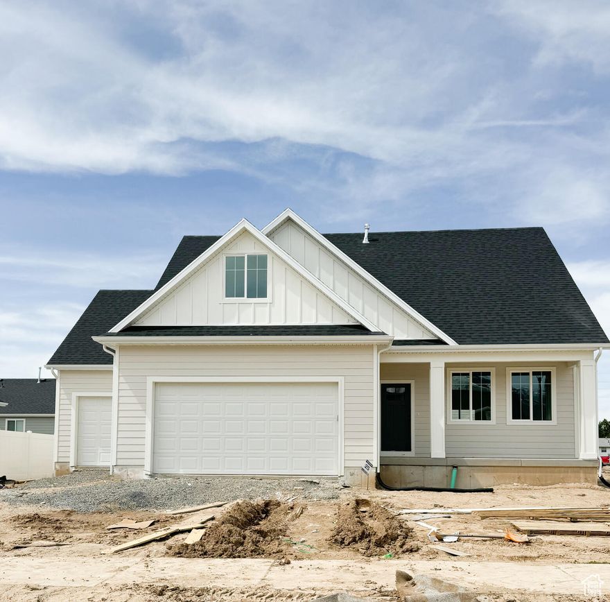 *$15,000 seller credit given when buyer uses builder's preferred lender!!* Spacious 2-story home featuring 7 bedrooms and 3.5 baths, perfect for growing families or those needing extra space! The second floor boasts a large family room, offering plenty of room to relax and entertain. Located just across the street from the award winning All-abilities park, this home provides easy access to outdoor activities for everyone. Ideal for comfort and convenience-come see all this home has to offer! Model Home is located at 65 S. 940 E. Santaquin. Open from 12-6 M-F and 12-3 on Saturday! Square footage figures are provided as a courtesy estimate only and were obtained from plans. Buyer is advised to obtain an independent measurement. -photos are taken from another home, same floorplan. Actual home finishes may differ.