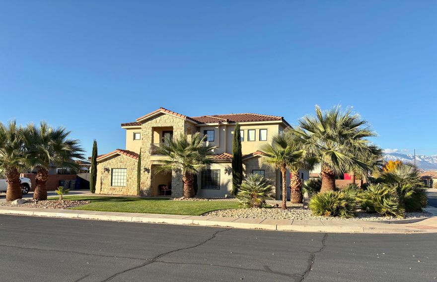 Great Home located on a corner lot in the heart of Little Valley. This home offers a perfect space for daily living and entertaining. With a master bed/bath plus 2 more bedrooms and a bathroom on the main floor, the home layout is great for families and hosting guests.  Located upstairs is 2 more bedrooms, bathroom and a 2nd large family room.  The brick walls in the the entry and kitchen add beauty and character to the home.  Outside is a great space for entertaining with a pool, hot tub, gas fire pit and large covered patio.  The side yard has 4 fruit trees- apple, cherry, fig and peach.  RV parking and No HOA are two more great bonuses. Come take a look for yourself. Owner/Agent 
Exclusions: kitchen fridge, garage freezer, tesla wall charger, garage gators, garage work bench