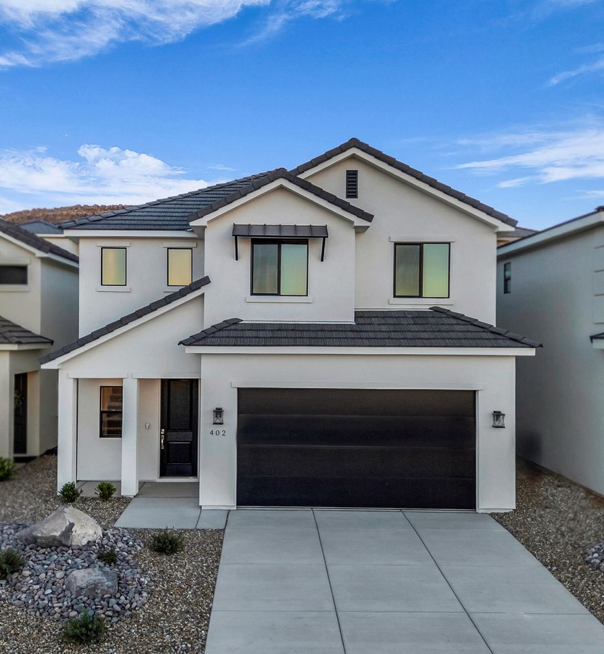 Welcome to this 1,962 sqft. home featuring 4 bedrooms and 2.5 bathrooms, located in our most budget-friendly community, Red Trails. This home includes quartz kitchen countertops, Provenza waterproof flooring, black appliances, and upgraded stained cabinets. Residents can enjoy a playground, pickleball courts, and shared spaces perfect for the whole family. At Red Trails, buyers may qualify for just a 3.5% down payment when using our preferred lender, Patriot Home Mortgage. Contact us today for more information!