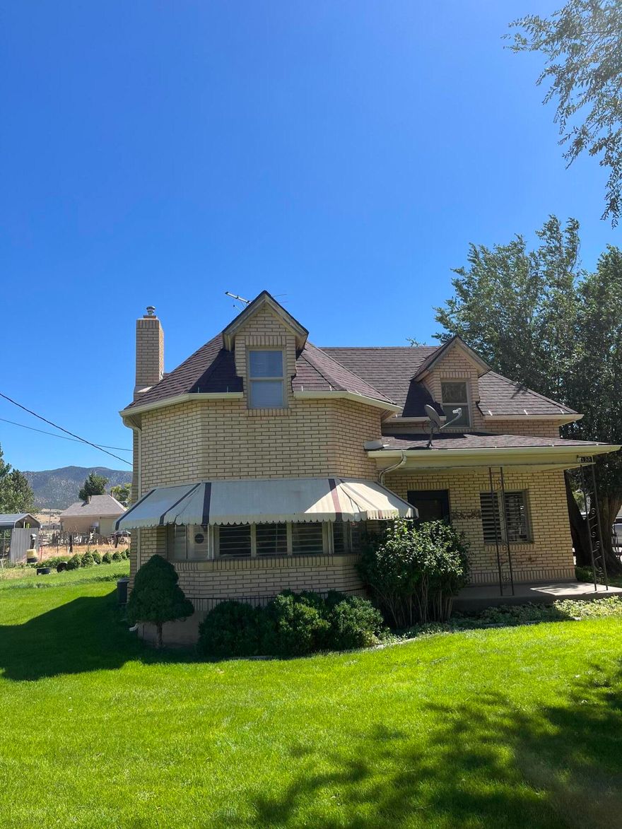 Small town living in Scipio Utah .Horse legal and animal rights are part of the community living standard .Start your homestead dreams . This home has great bones and is ready for upgrade , wood blinds central heat and air , some original wood .4 bedrooms 2 baths . Owner finace OAC on terms .Pasture is easily accesible from front and side true horse proerty.