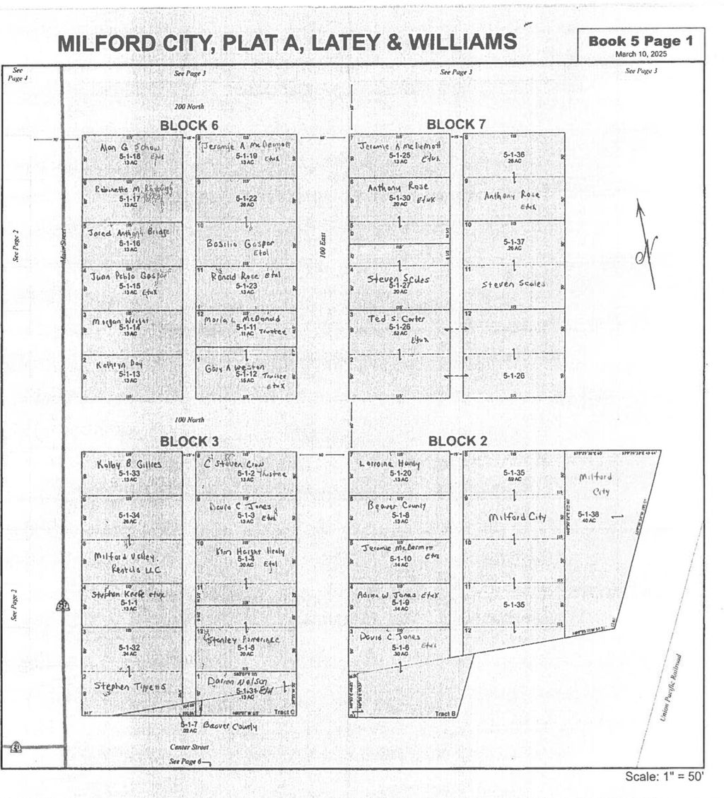 Photo of Lot 10 &amp; 11 Blk 7, Milford, UT 84751 (MLS # 26-271819)