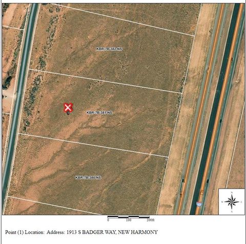 Tiny photo for 1913 S Badger Way, New Harmony, UT 84757 (MLS # 26-271439)
