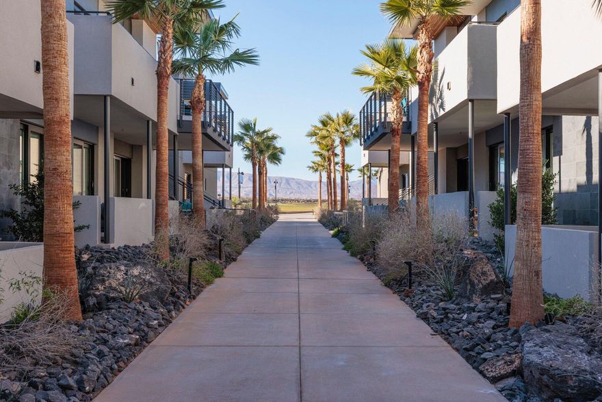 Gorgeous Ground-level 2-bedroom, 2-bathroom condo in the Terrace Village at Black Desert Resort. This spacious, fully furnished residence offers seamless indoor-outdoor living, premium finishes, beautiful red mountain views and just steps away from the Driving Range. A rare turnkey opportunity in one of the resort's most desirable locations.