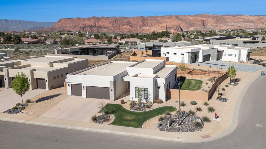 Offered fully furnished and completely turnkey, this stunning Northgate Peaks home in the Ledges of St. George delivers effortless luxury and immediate enjoyment from day one.

This custom-built residence is thoughtfully designed with high-end finishes throughout, including custom cabinetry, quartz countertops, and durable LVP flooring that blend beauty with functionality. Expansive windows flood the home with natural light, creating a bright and welcoming atmosphere.

Featuring four bedrooms, three bathrooms, and spacious living areas, the layout offers both comfort and flexibility for everyday living or entertaining. The kitchen includes a large walk-in pantry, and generous walk-in closets provide exceptional storage.

The three-car garage showcases an epoxy-coated floor and is equipped with a water softener, reverse osmosis system, and an included upright freezer.

Step outside to enjoy low-maintenance living with HOA-covered front and backyard care, plus ample space to add a pool and create your own private backyard retreat.