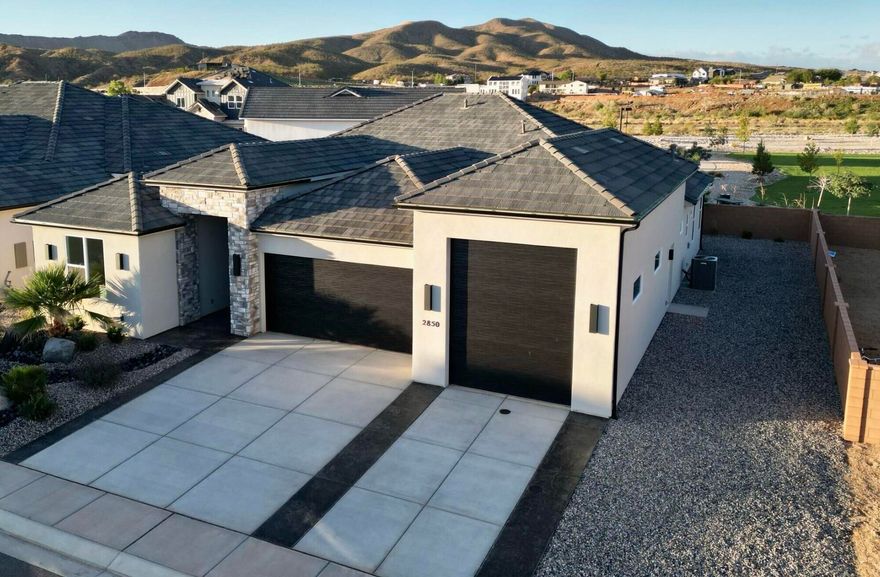 QUICK MOVE IN!! Check out this single level 2532 sq ft 4 bedroom 3 bath 3 car with RV/Boat garage ( 33'10'' deep 10'x12' door). Beautiful finishes throughout with 12' ceilings in great room and kitchen. This home backs to the green space of Sunrise Valley Park. Riverbend is a Dixie Power community. Call or text for additional details.