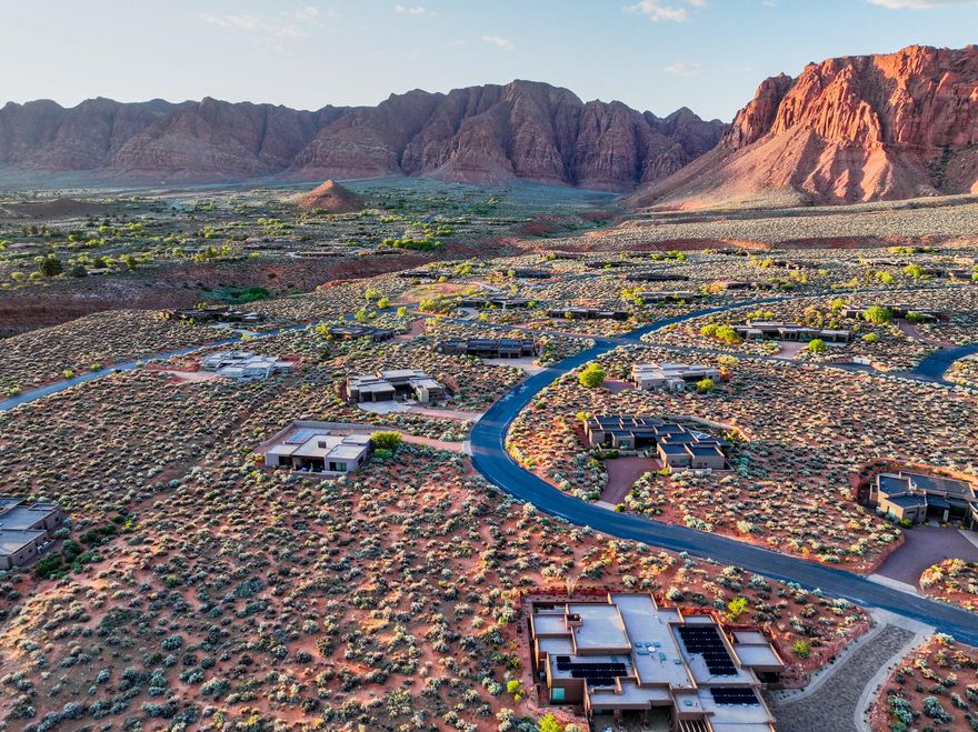 This rare .97 acre building lot in the modern desert community of Kayenta is located in Ivins Utah. A large lot with unobstructed views of the Red Rock Mountains makes this lot beyond unique for southern Utah. Enjoy access to scenic walking trails, local art galleries, and the quiet sophistication that makes this area one of Utah's hidden gems.