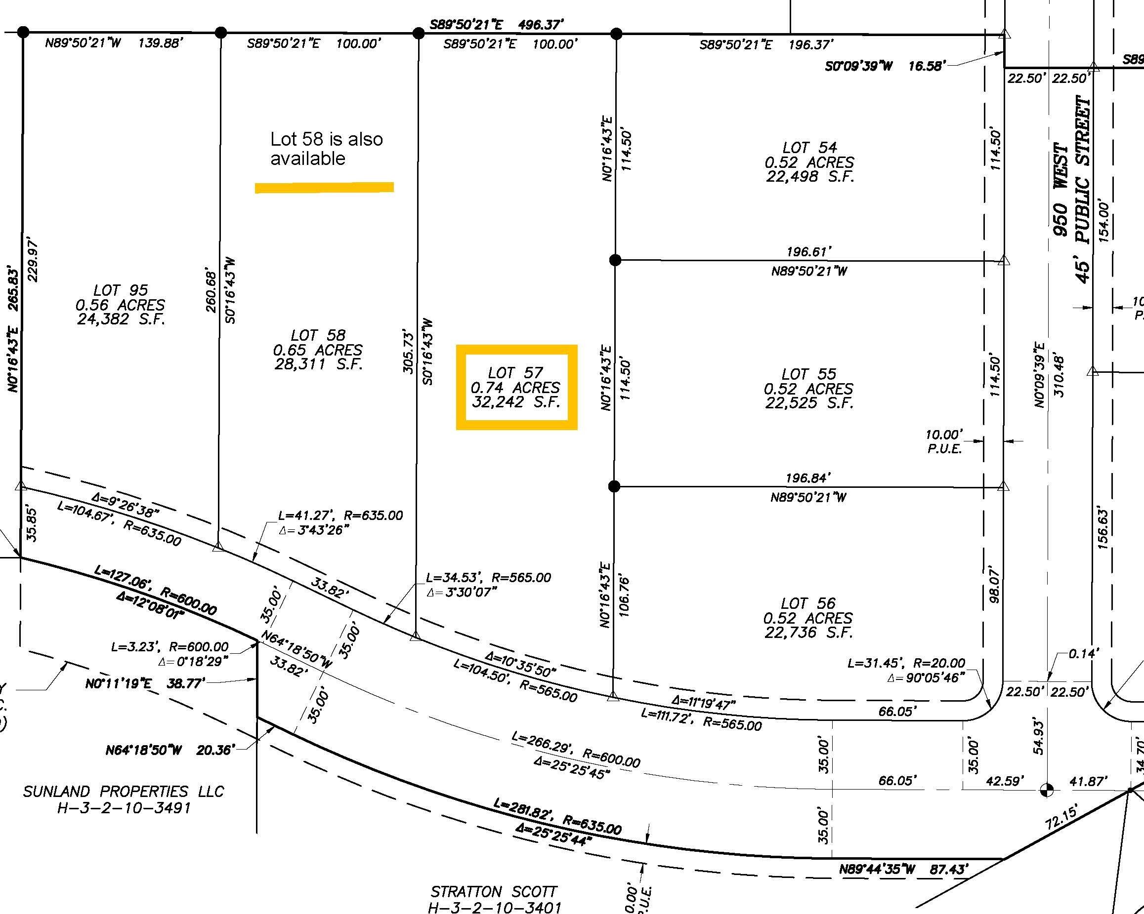 HURRICANE FIELDS ESTATES - Land