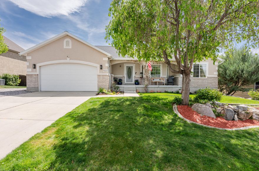 Beautiful east bench rambler in Pleasant Grove offering flexible living with separate lower level that has a proven track record of Airbnb and rental income. Located in a quiet, established neighborhood with quick access to Provo Canyon, hiking, biking, and nearby ski resorts, this home combines lifestyle, location, & opportunity.
Main level features an open layout, abundant natural light, a welcoming kitchen w/stainless steel appliances & comfortable living spaces. Primary suite includes a private bath, w/additional bedrooms providing flexibility for guests, office, or family needs. The kitchen appliances-including the refrigerator, stove, and dishwasher-have all been replaced within the past two years, and the roof is also just two years old.
The fully finished walkout basement includes a separate entrance & a full second kitchen w/updated cabinetry, creating an ideal setup for a mother-in-law apartment, Airbnb, or rental income opportunity. This lower level has been successfully utilized for short term rental use, offering privacy & separation from the main living space. Income documentation available upon request. Furnishings in the lower level Airbnb space are negotiable. The downstairs rental unit has its own dedicated parking area on the side of the home.
Outdoor living is a standout feature with mature landscaping, terraced garden beds, & a beautifully designed pergola covered dining area perfect for entertaining. The private backyard offers a peaceful retreat with space to relax, garden, and gather.
Additional features include a 2 car garage, ample parking, and a well maintained lot in a highly desirable east bench location.
Square footage figures are provided as a courtesy estimate. Buyer to verify all.