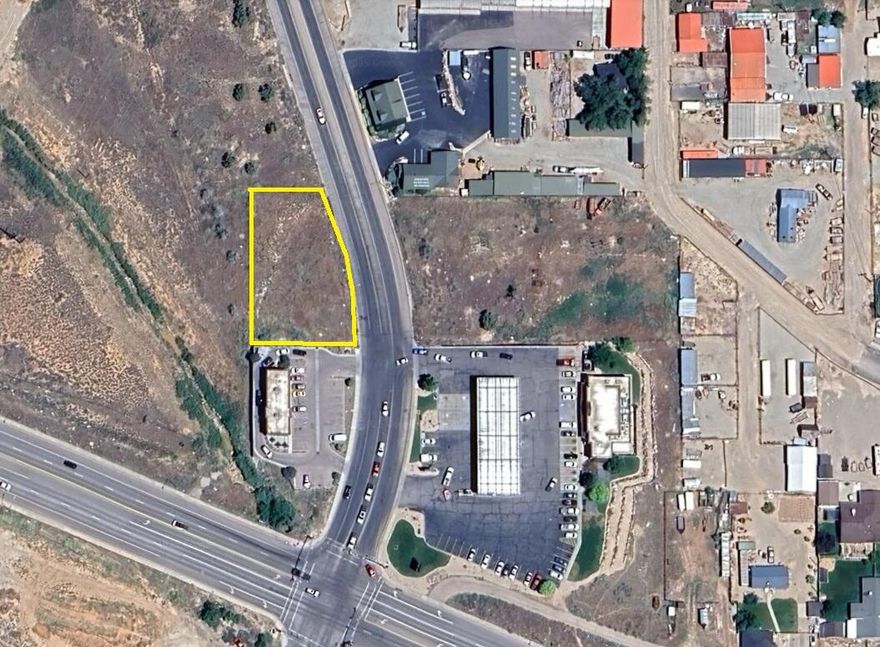 Desirable I&M lot on Airport Rd. Close to Hwy 56 and I-15. Great potential! Seller financing may be possible on approval. Gas and Electric available in the street.