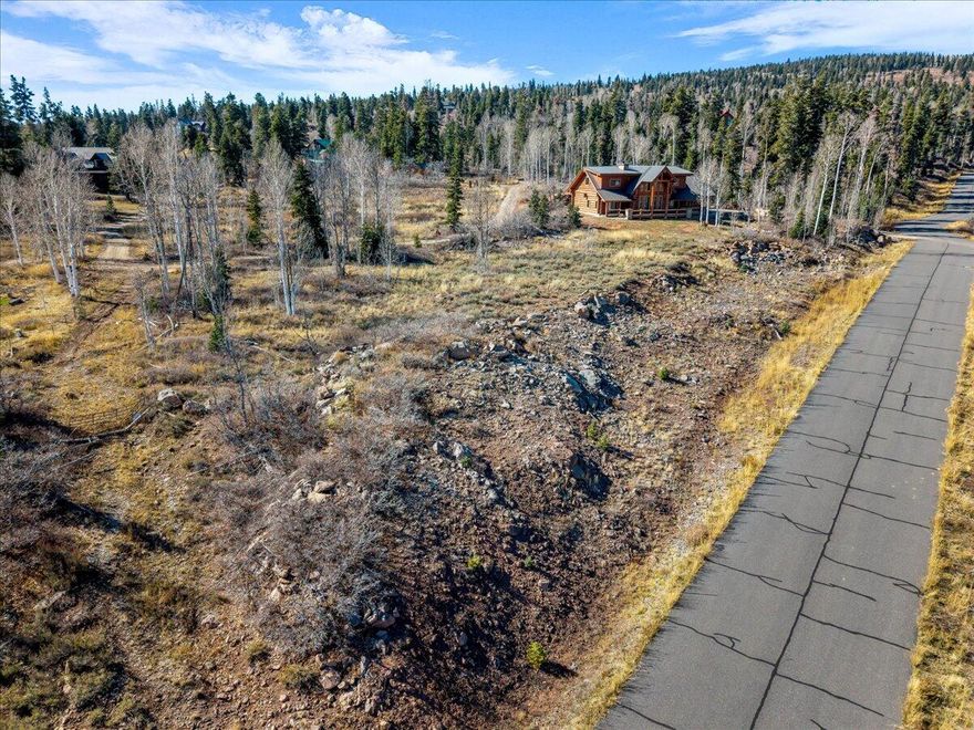 Mountain view lot located near Kolob Reservoir. Located in gated area of Whispering Pines. Unobstructed views! Ready for your dream cabin.