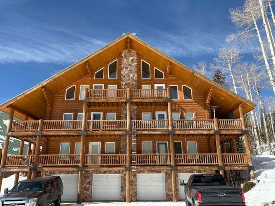 Own your ''Heaven on Earth''. SKI IN/OUT directly to the ski run at Eagle Point Resort from this large family Condo. One of the only Condos with a Garage. This condo has Large/Multiple Decks on the front and back of the condo, which offers additional outdoor space to this already approx. 1600 Square Feet of space to meet the needs of most Owners. 3 Bedrooms/2 full Bathrooms and 2 Lofts = FUN!!! This condo is at the base of the Tushar Mountains offering year-round adventures. Check out the many activities near-by or just relax in a condo that you can make have everything needed to just stay inside. This is a very rare opportunity to own a condo in the Fir Haven Association. HOA dues cover snow removal.