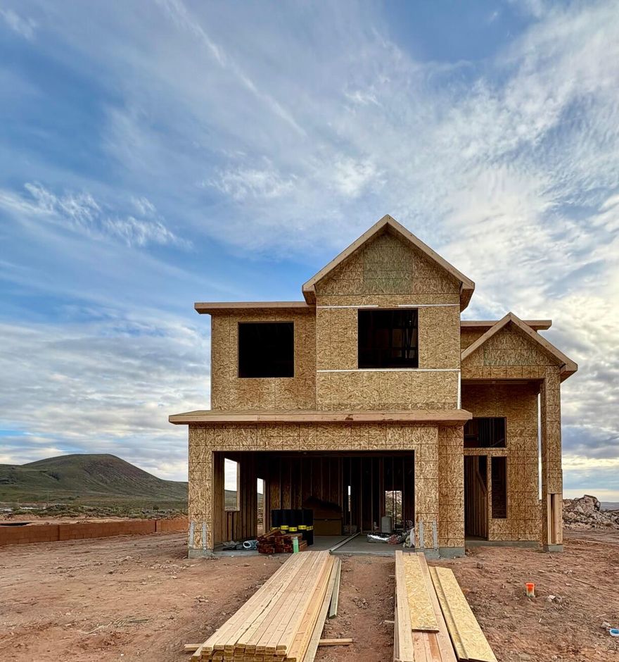 S&S Homes at Paraiso! Conveniently located in Hurricane where SR9 meets SR7/Southern Parkway. This home has a 2 story entry. Scheduled colors and finishes include painted cabinets throughout, quartz countertops throughtout, kitchen backsplash, tiled tubs and showers, primary shower tile to ceiling with frameless glass door, black plumbing fixtures, front and backyard landscaping too! Call or text for additional details.