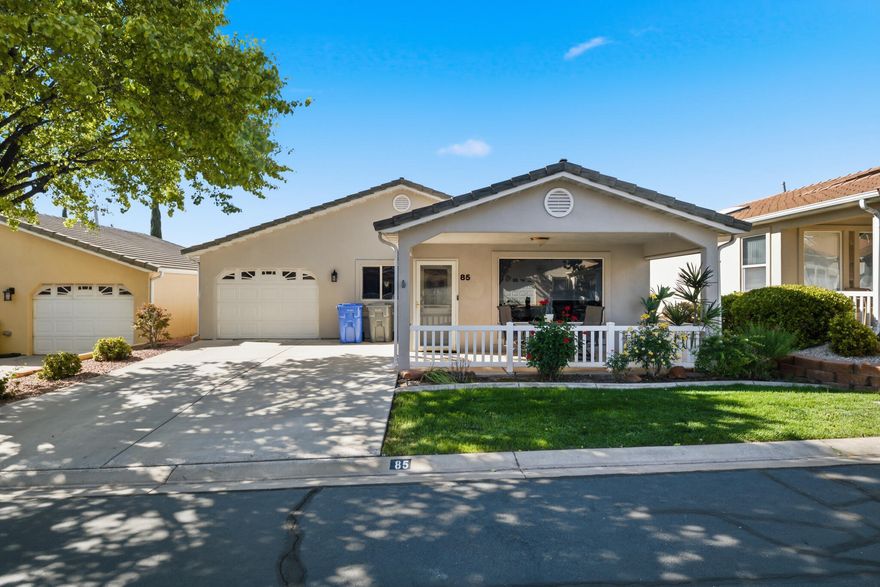 Recently updated 2 bed, 2 bath home in a desirable 55+ community offering 1,056 sq ft of easy, low-maintenance living. The bright, open layout features a comfortable flow between the living, dining, and kitchen areas, with spacious bedrooms and a private primary suite.

Ideally located close to everything yet tucked away in a quiet community setting, this home offers both convenience and peace. Includes a 1-car attached garage and access to a relaxed, active adult lifestyle. Schedule a private tour today!