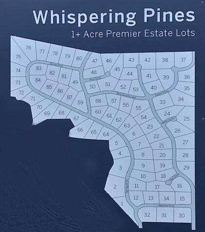 WHISPERING PINES SUB - Land