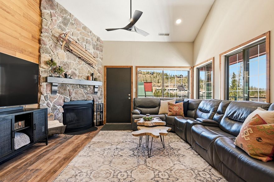 Exquisitely remodeled ski-in/ski-out 2-bedroom + Loft Giant Steps condo, positioned as a premier corner unit adjacent to the resort. This pristine mountain
retreat showcases a spacious wraparound deck with breathtaking views - perfect for unwinding after a day on the slopes. Thoughtfully designed with abundant sleeping areas, it comfortably accommodates family and guests. Offered furnished and turn-key, with in-unit washer/dryer hookups already in place for added convenience. Ideally located next to Bristlecone Park & Pond, providing year-round recreation. Enjoy exclusive community amenities including a clubhouse with spa, sauna, and game room, plus covered parking. An exceptional opportunity for a refined mountain escape or investment.