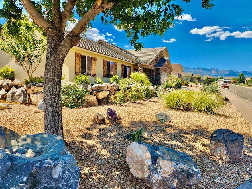 Assumable 2.25% loan!!! Save $1000 a month! Don't miss out! Located in a quiet town 25 minutes from Zion Park, this 5 bed 3 bath home is fully xeroscaped with a large, private fenced yard for your furry friends. Great floorpan with a separate office space for remote workers. You'll find room for the whole family and an extra large master suite! Bonus...monthly income potential with the attached 1 bed 1 bath guesthouse - could off-set your mortgage! Great for a BnB, mother-in-law suite or long-term rental. Save $8k yearly on payments and earn $18k in rental income.

3 car garage plus additional parking area for RV / recreational vehicles. Centrally located between Cedar City and St George. Close to tons of outdoor activities. Views of Pine Mountain and towering Buttes