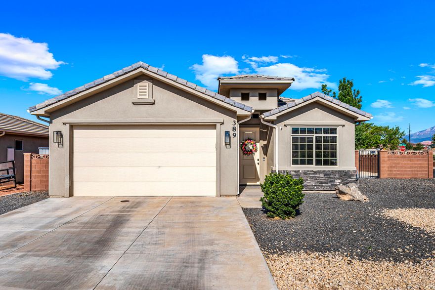 This stunning 3-bedroom, 2-bath home in Hurricane is the total package--pristine condition, beautifully upgraded, and situated on a rare, oversized lot in one of the area's most desirable locations. From the moment you walk in, you'll notice the pride of ownership and attention to detail throughout, with high-end finishes, thoughtful upgrades, and a layout that feels both functional and inviting.

Step outside and you'll find one of the true highlights of this property - a large, hard-to-find yard with endless potential. And the best part? No HOA--giving you the freedom to truly make this property your own without added restrictions or fees.

Homes like this don't come around often--immaculate, upgraded, and sitting on a premium lot in a prime Hurricane location.  Walking distance to Hurricane Elementary and Valley Academy! This is Southern Utah living at its finest
