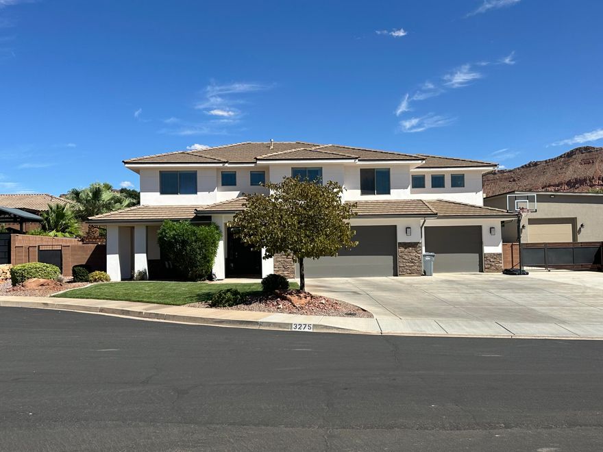 Wonderful floor plan with 5 Bedrooms and new carpet. Oversized garage and amazing backyard with hot tub, set this home apart. Nice finishes with large kitchen open to family room. Large RV Parking on the side. Just a few blocks from  new Washington regional mountain bike park and new interchange off Washington Parkway. Lots of new commercial coming to Washington Fields. Mountain views with East backyard.