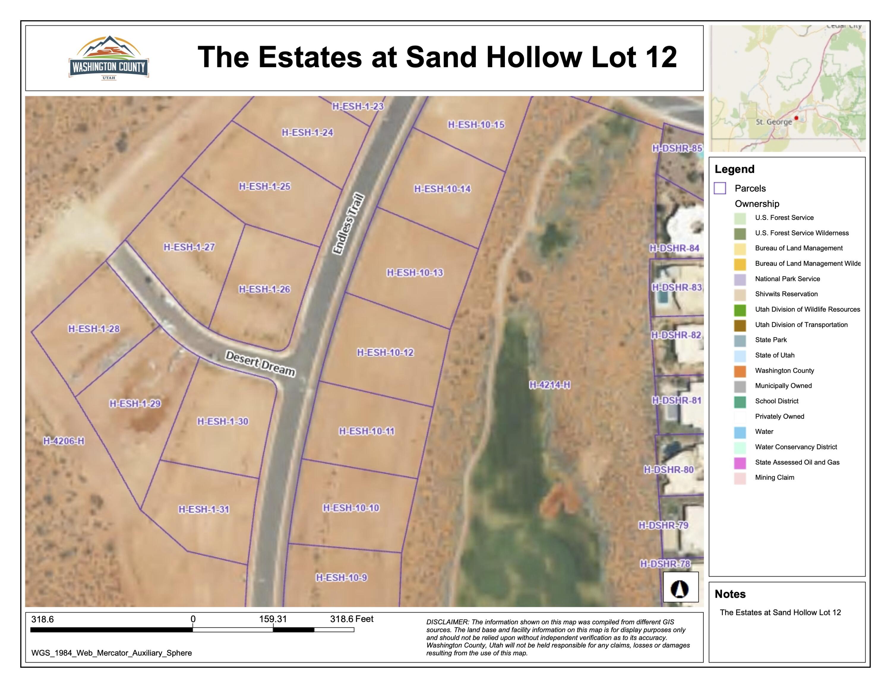 ESTATES AT SAND HOLLOW - Land