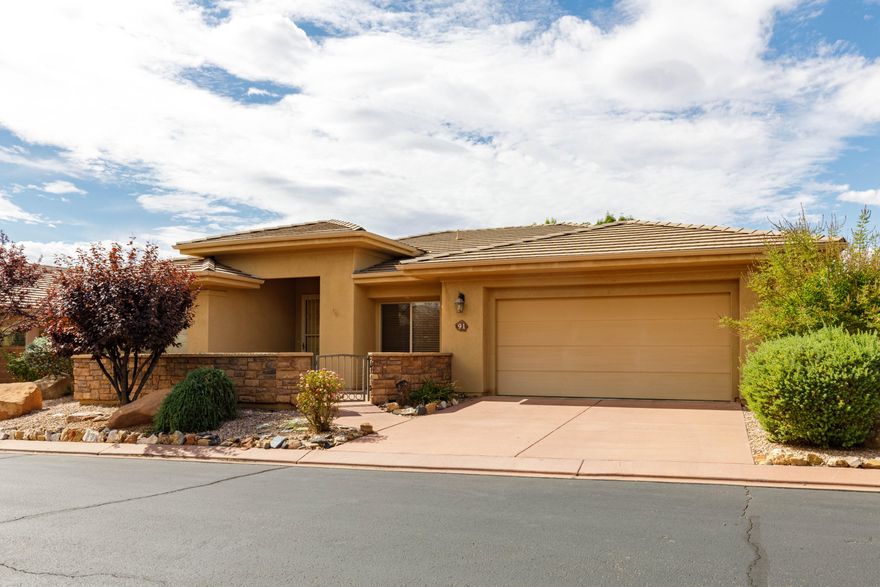 Rare opportunity to own a Rivercrest home on a desirable interior lot — just steps from the pool and clubhouse. This 1,670 sq. ft. residence offers 3 bedrooms plus a small craft room, and a beautifully landscaped yard with a garden and mature fruit trees.