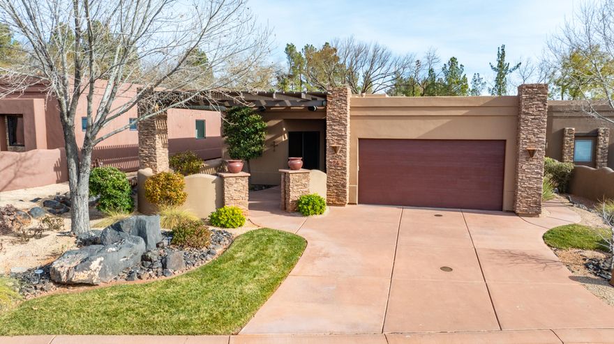 Tucked within a quiet, gated community across from Entrada, this beautifully updated and well-maintained home offers space, flexibility, and an
exceptional Southern Utah lifestyle. Featuring 5 bedrooms and 4 bathrooms, the home includes 2,000 square feet on the main level and an
additional 1,000 square feet in the basement, providing ideal separation for guests, recreation, or a private hang-out space away from the main
living areas. Enjoy a private backyard, perfect for relaxing in the evening St. George air or hosting casual gatherings. The home is conveniently
located near Black Desert and Snow Canyon, with hiking and biking trails just minutes away, offering quick access to outdoor adventure.
Thoughtful updates and solar panels for energy efficiency.