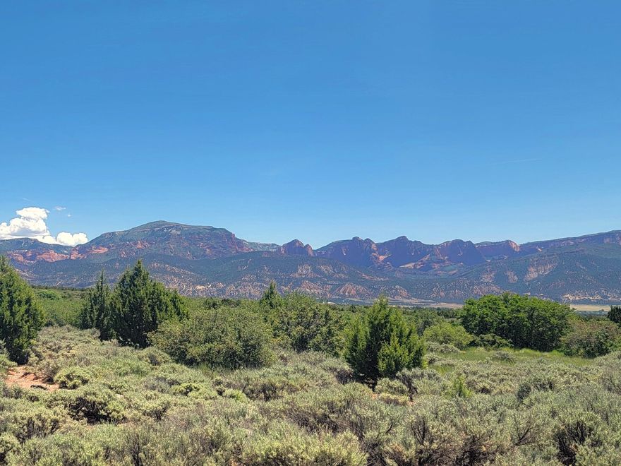 Includes water.  Build your dream home on your own 20 Acres In New Harmony. 360 views, Kolob Fingers, Pine Valley Mountain And Comanche Canyon. 1 share of water included.  Utilities In the street.  Fire hydrant near west side of lot.  Adjacent additional 20 acres available.