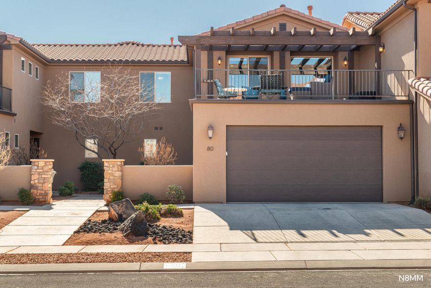 Welcome to your fully furnished, turn-key nightly rental in Southern Utah's red rock paradise! Designed for both strong rental potential and unforgettable stays, this home features en-suite bathrooms in every bedroom, two spacious living areas, and two additional half baths—perfect for large groups.

Enjoy access to resort-style amenities including three outdoor pools, a natural rock waterfall, two hot tubs, a lazy river, and a kid-friendly water park. Beyond the water features, there are pickleball courts, sand volleyball, and expansive grass areas next door.

Unwind on the oversized upstairs deck with ample seating and a fire pit, all surrounded by Snow Canyon's stunning red rock mountains and just minutes from Tuacahn. The ultimate blend of lifestyle and income opportunity!