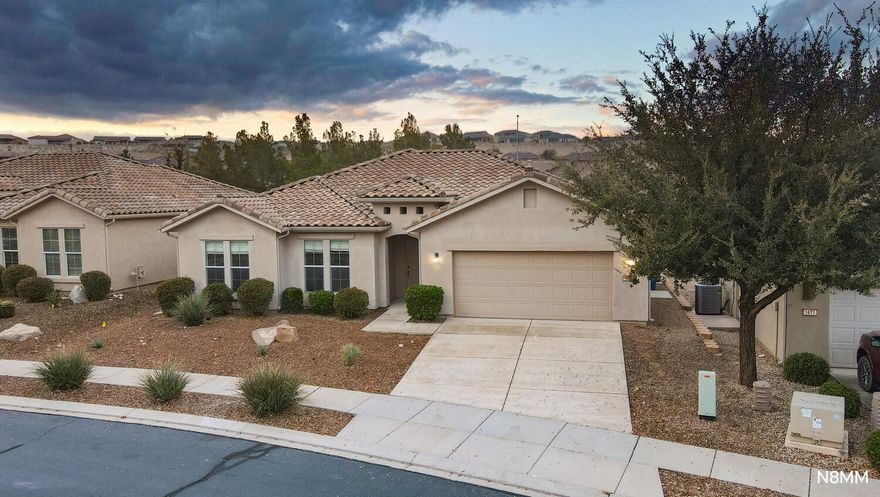 Designed for your next chapter, you'll get addicted immediately upon walking through the front door. Located in Sun River - Utah's #1 Active Adult community. MOVE-IN READY! You'll enjoy the goodies of NEW FLOORING, NEW PAINT, new kitchen sink / faucet, new lighting, and plumbing fixtures. NEW barn door immediately opens into an office/den, living rm., etc. ''Before'' and ''After'' photos available upon request.