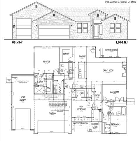 Tiny photo for 470 S Liri Trail, Saint George, UT 84770 (MLS # 26-273340)