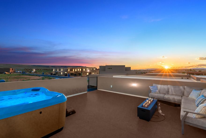 Fully Furnished Luxury Home with Incredible Amenities.
The property features a private enclosed pool with safety measures, a rooftop hot tub, and a stunning spiral staircase. One of the bunk rooms is a true highlight, complete with a rock-climbing wall, rope bridge, slide, and foosball table - an absolute dream for kids (and adults, too!).
Located in a STR-approved neighborhood with a waiting list, Residents enjoy access to the exclusive Sand Hollow clubhouse and golf course, with discounted golf available. As well as The Grille restaurant, seasonal pools, a fitness center, nearby shops, and more. The HOA conveniently covers landscaping, the community pool and gym, and all common area maintenance.  Great investment. Current monthly lease $5000 per month plus utilities till April.