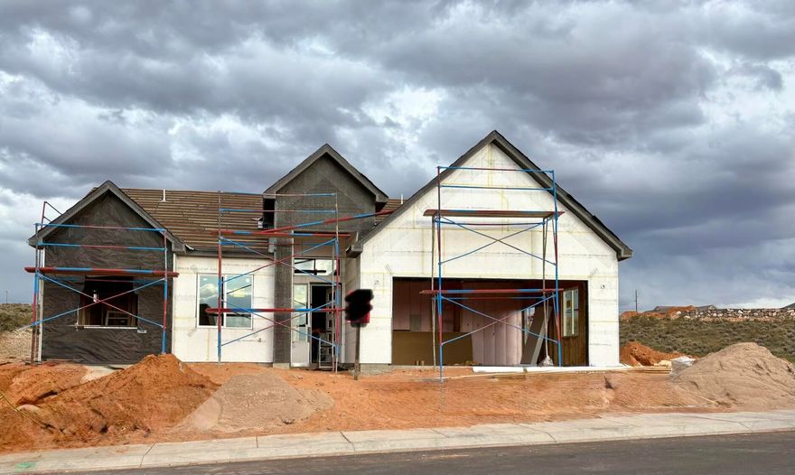 S&S Homes at Paraiso! Conveniently located in Hurricane where SR9 meets SR7/Southern Parkway. Great lot with no homes directly behind or on the garage side of the house. Scheduled colors and finishes include painted cabinets throughout, quartz countertops throughtout, hexagon kitchen backsplash, tiled tubs and showers, primary shower tile to ceiling with frameless glass door, satin nickel plumbing fixtures, front and backyard landscaping too! Call or text for additional details.