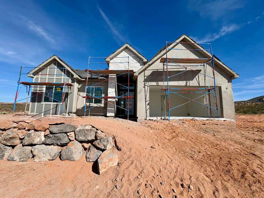 S&S Homes at Paraiso! Conveniently located in Hurricane where SR9 meets SR7/Southern Parkway. Great lot with no homes directly behind or on the garage side of the house. Scheduled colors and finishes include painted cabinets throughout, quartz countertops throughtout, hexagon kitchen backsplash, tiled tubs and showers, primary shower tile to ceiling with frameless glass door, satin nickel plumbing fixtures, front and backyard landscaping too! Call or text for additional details.