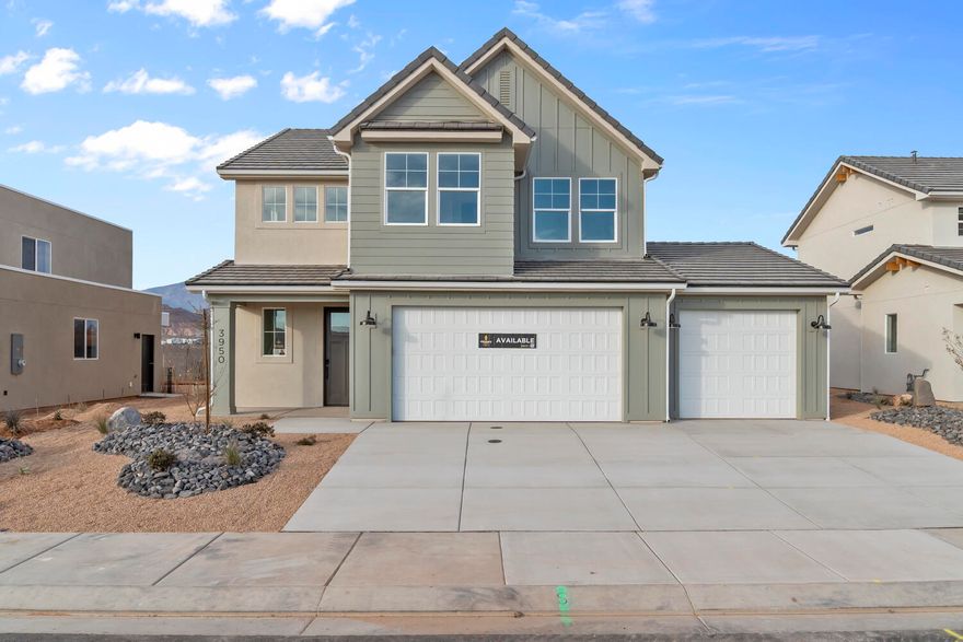 *Estimated completion end of December 2025! Discover a new community where adventure and serenity meet. Just minutes from Sand Hollow Reservoir and surrounded by trails for hiking, biking, and boating, this neighborhood was designed for those who love life outdoors. Imagine evenings spent under the stars, weekends at the lake, and mornings with mountain views right outside your door. Carefully tucked away for privacy, yet only about 10 minutes from your nearest grocery store and everyday essentials, this community offers the best of both worlds. With low HOA fees, spacious three-car garages, and thoughtfully designed homes, it's an ideal place for anyone seeking the best that Southern Utah has to offer.