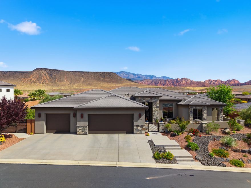 Assumable loan at 3.25%!! This exceptional home offers incredible value and incredible views of Pine Valley and the Red Cliffs Reserve, which is truly the standout feature of the property.

Featuring 3 bedrooms, 3 bathrooms, and a dedicated office that can easily function as a 4th bedroom, the layout is both flexible and functional. The chef's kitchen is designed for both everyday living and entertaining, complemented by an oversized pantry that offers exceptional storage.

Additional highlights include a private casita with its own exterior entrance, an oversized garage, and thoughtful upgrades throughout that enhance both comfort and livability.

With unmatched views, versatile space, and rare financing at 3.25%, this home is a standout opportunity you won't want to miss!