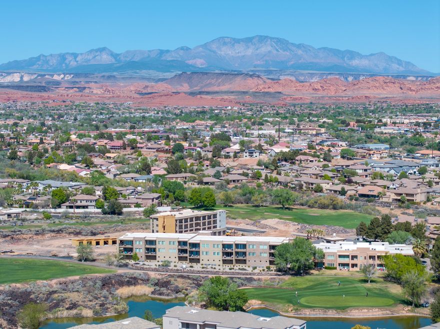 This beautiful third-floor unit feels like new and offers breathtaking, unobstructed views of the golf course and surrounding mountains creating a truly serene and elevated living experience. Thoughtfully designed with a modern open-concept layout, the home features stylish LVP flooring complemented by plush custom carpeting, blending durability with comfort throughout. The kitchen is both sleek and functional, outfitted with high-end Bosch appliances, ample cabinetry, and generous counter space, perfect for everyday living or entertaining guests. The spacious primary suite serves as a private retreat, complete with direct access to the outdoor deck where you can take in the stunning views. The en-suite bathroom is equally impressive, featuring a relaxing soaking tub, a walk-in shower, and well appointed finishes. In addition to the primary suite, the condo includes two generously sized guest suites, ideal for family, visitors, or a home office setup. A large pantry provides excellent storage for kitchen essentials, while an additional storage area adds even more convenience. Residents of this community enjoy access to fantastic amenities, including a  pool and spa, as well as a pickleball court, perfect for recreation and socializing. Whether you're looking for a full-time residence, a vacation getaway, or an investment opportunity, this exceptional property has it all. Come see it for yourself, easy to show! In addition to the primary suite, the condo includes two generously sized guest suites, ideal for family, visitors, or a home office setup. A large pantry provides excellent storage for kitchen essentials, while an additional storage area adds even more convenience. Residents of this community enjoy access to fantastic amenities, including a  pool and spa, as well as a pickleball court, perfect for recreation and socializing. Whether you're looking for a full-time residence, a vacation getaway, or an investment opportunity, this exceptional property has it all. Come see it for yourself, easy to show!