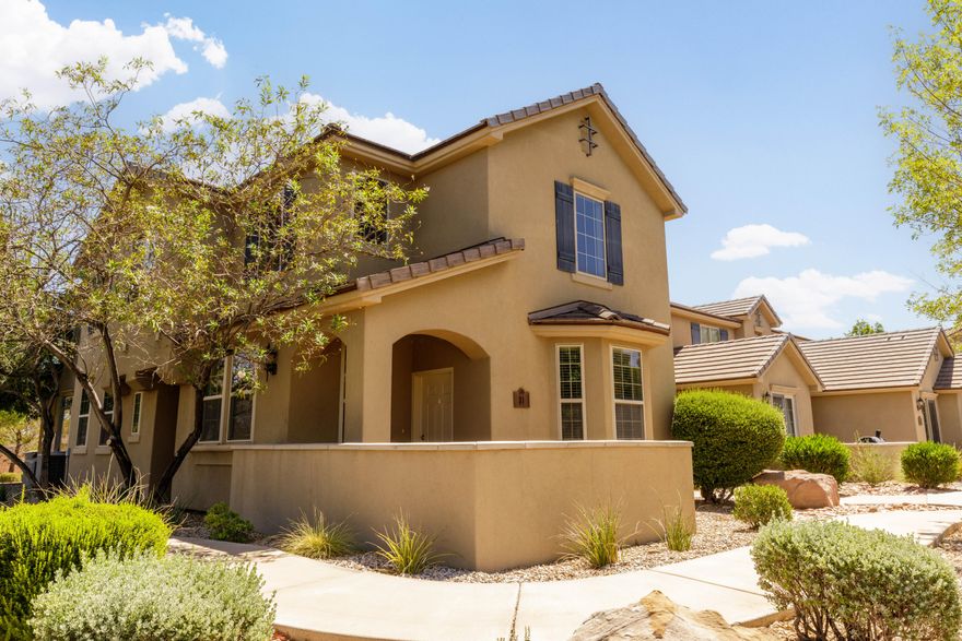 Beautiful 3-bedroom, 2.5-bath end-unit townhome offering extra privacy and natural light. This thoughtfully designed home features an open-concept main floor with spacious living and dining areas, a modern kitchen with ample storage, and a convenient half bath for guests. Upstairs, enjoy a large primary suite with an en-suite bath and walk-in closet, plus two additional bedrooms and a full bathroom. The end-unit location provides a larger yard and added windows for a bright, airy feel. Perfect for comfortable living and easy entertaining!