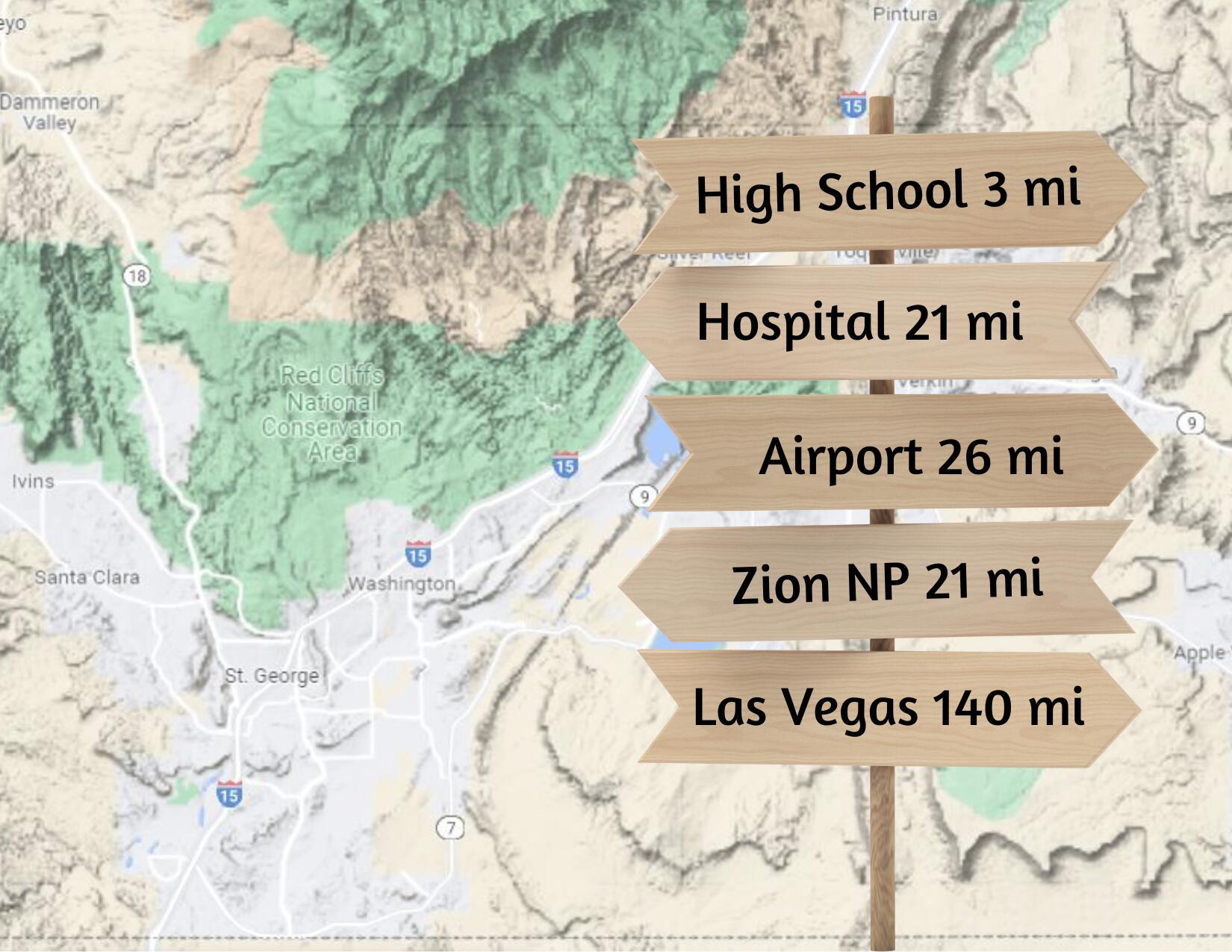 LAVERKIN TOWNSITE AND FIELD - Land