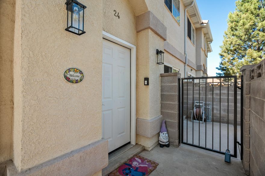 Spacious and inviting townhome living in a wonderful neighborhood with easy access to shopping, dining, and everyday conveniences. This beautifully updated home features granite countertops, modern appliances, stylish fixtures, and contemporary lighting throughout. The chef-friendly kitchen offers a large pantry, tile flooring and a glass slider that opens to your private patio, perfect for morning coffee or evening relaxation. Laundry room & 1/2 bath downstairs. Upstairs, you'll find three spacious bedrooms and 2 full bathrooms, including a convenient Jack & Jill bathroom connecting two of the bedrooms. Additional highlights include a 1-car garage with extra guest parking. Minutes away, enjoy the beauty and recreation of nearby State and National Parks. Ready to call this home?