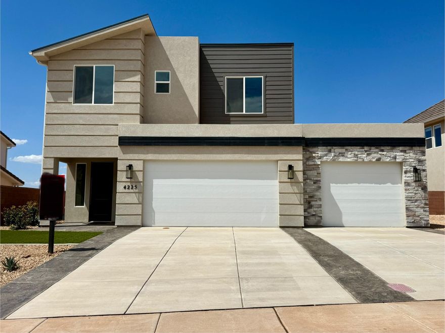 This is a beautiful home in a great location close to the airport. It features LVP flooring, quartz counters, 9' ceilings, a smart home kit with a programable thermostat, and a keyless front door lock. It has soft-close drawers and cupboards, black hardware, and plumbing fixtures: 40' fully landscaped backyard and 17' side parking.