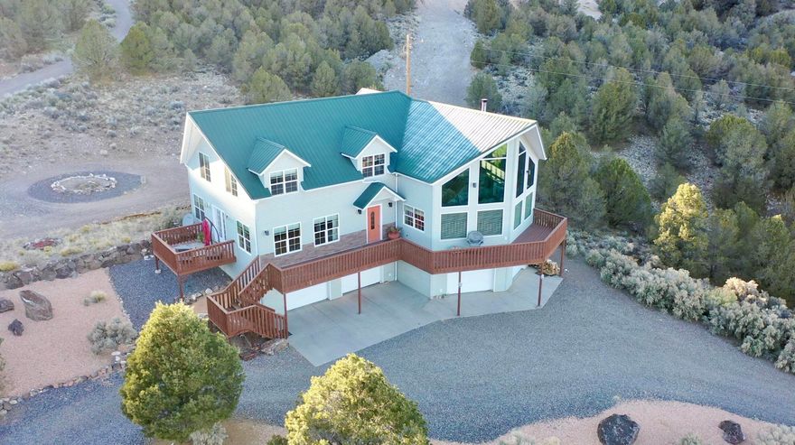 VIEWS!! VIEWS!! VIEWS!! Welcome to your new home where nature, wildlife & the STUNNING VIEWS will surround you. This home is within minutes to Bryce Canyon National Park which gives access to many trails for biking, hiking, horseback & OHV riding. Just 5 miles South of the town of Panquitch. Close to Henry Mountains, Casto Canyon & Red Canyon. Sevier River runs just below you across Hwy 89. Sit by the campfire or on the front porch to be mesmerized by the dark skies & stars. Plenty of room to add a shop or barn. No HOA and you have animal rights with almost 10 acres to enjoy with no close neighbors. Truly a home where you can enjoy the great outdoors, peace & quiet.