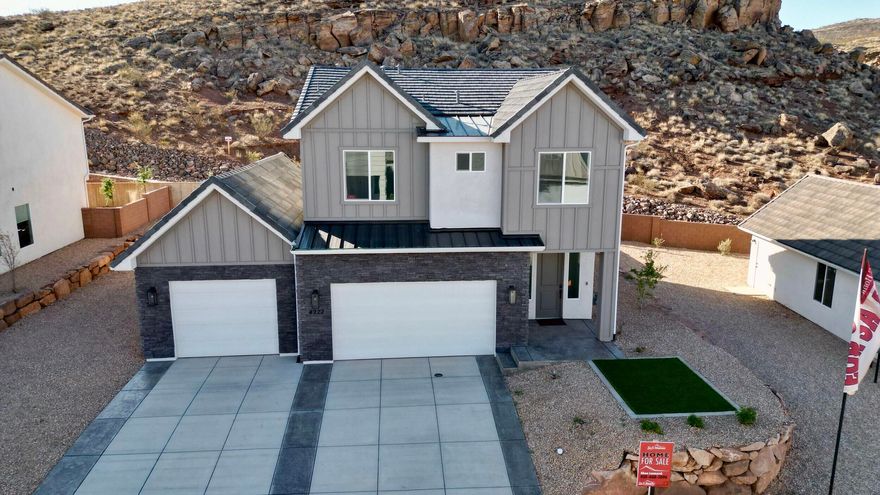 This is a beautiful home in a great location close to the airport. It features LVP flooring, quartz counters, 9' ceilings, a smart home kit with a programable thermostat, and a keyless front door lock. It has soft-close drawers and cupboards, black hardware, and plumbing fixtures: 40' fully landscaped backyard and 17' side parking.