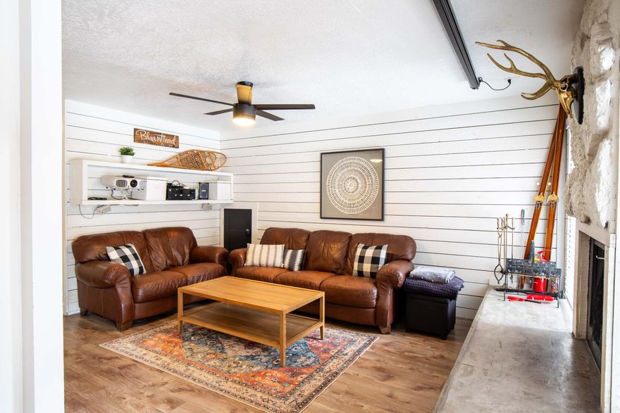 The Coveted Aspen Condo For Sale.  Directly across the street from Giant Steps lift. Decked out with movie watching tech including a fireplace for s'mores, large projector, screen and surround sound.  Perfect for relaxing after an adventurous day on the slopes.  One of the few 2 bed and bath in the Aspens fully furnished and equipped for longer stays with a washer dryer combo and fast internet. Rental history and customer reviews available.