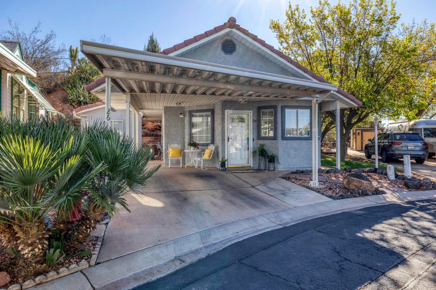 Reduced price! This charming 2 bed/2 bath home, in a 55+ community, features an updated kitchen with modern appliances & finishes, making it a perfect space for both everyday meals & entertaining guests. The open-concept layout allows for seamless flow between the living & dining areas, creating a welcoming atmosphere. Bedroom #2 can serve as a bedroom or a flex/craft room. This home is ideally located near a lovely neighborhood park, offering easy access to a walking & biking trail that runs alongside the river - perfect for outdoor enthusiasts. With a low HOA fee, residents also enjoy great community amenities, adding even more value to this already appealing property. Sq ft figures are provided as a courtesy estimate only and were obtai More... Whether you're enjoying the nearby nature trails or relaxing at home, this home offers a fantastic combination of convenience, comfort & lifestyle. Square footage figures are provided as a courtesy estimate only and were obtained from county records. Buyer is advised to obtain an independent measurement.