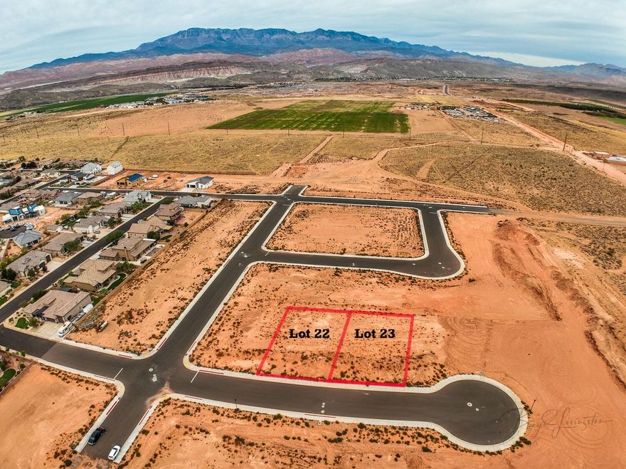 1/2 AC View Lot in Dixie Heights. No HOA. These lots are side by side and enjoy Pine Vally Mountain views, E/NE facing backyards and have enough elevation to preserve those views.