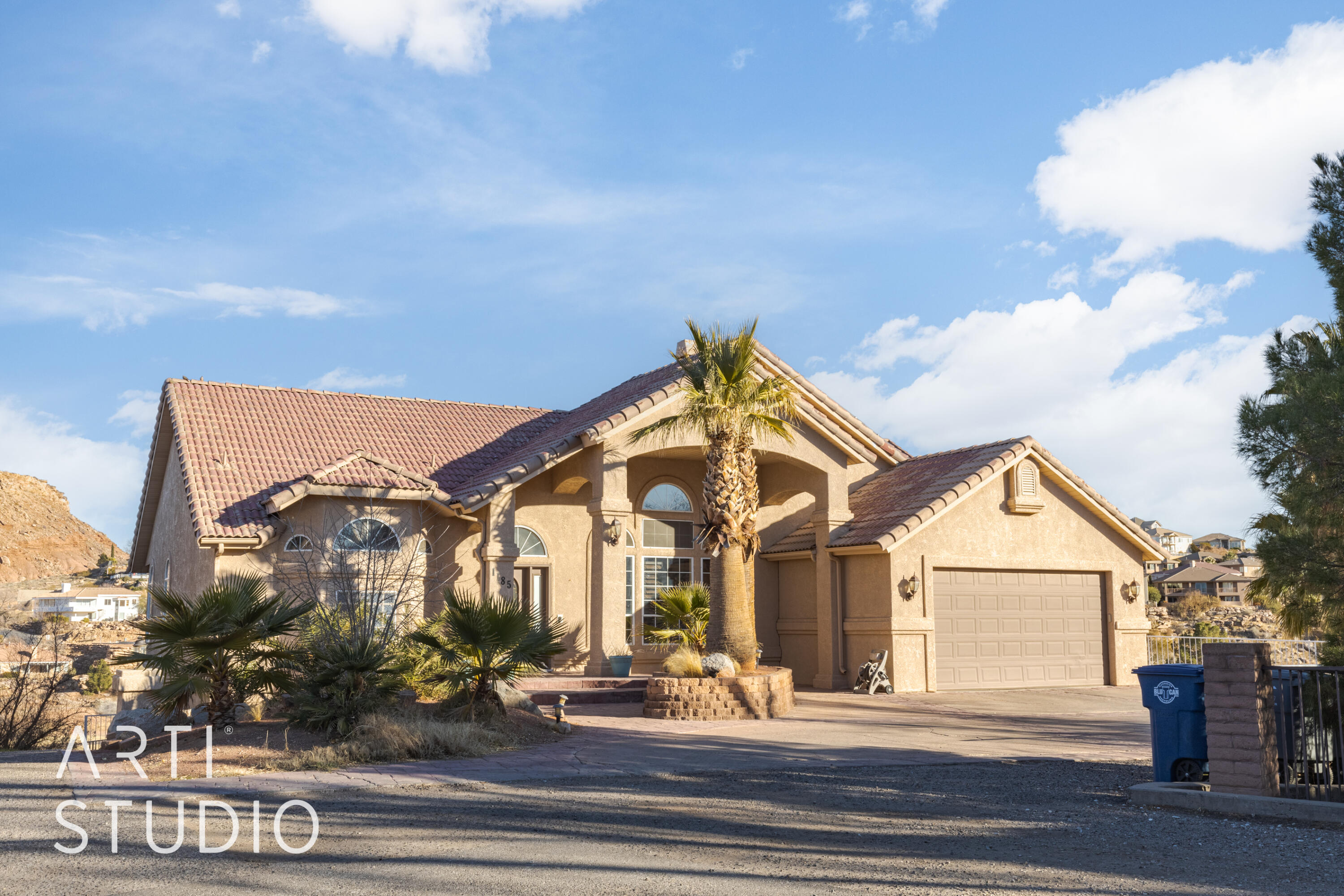 Introducing an exceptional opportunity to own a rare six-bedroom, four-bathroom residence boasting breathtaking views. This stunning property features a private swimming pool, picturesque mountain vistas, and delightful views of a nearby golf course, all within a beautifully landscaped yard. The home is equipped with stainless steel appliances, elegant vinyl flooring, and a surround sound system for enhanced entertainment. Additionally, this property includes a fully functional three-bedroom, two-bathroom Accessory Dwelling Unit (ADU) that presents immediate potential for rental income. Don't miss the chance to inquire about the attractive 2.85% assumable interest rate associated with this remarkable home.