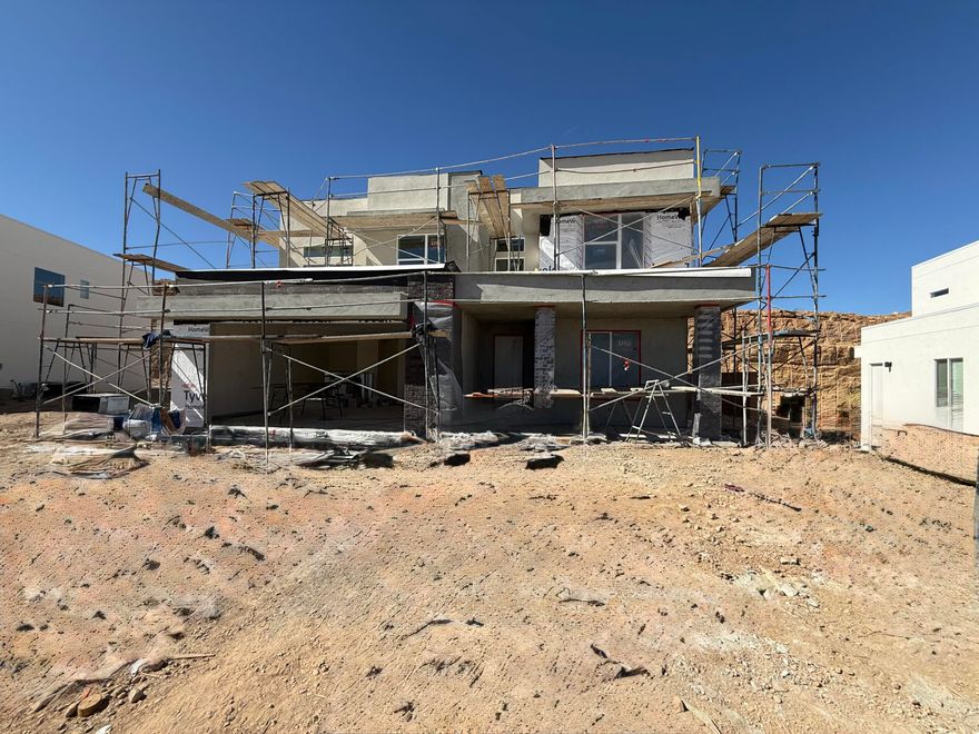 Experience elevated desert living in this stunning Anasazi floor plan located in the quiet, serene, sought after Divario community.
Enjoy sweeping city views and ultimate privacy with no future building behind your home, creating a serene backdrop that truly one of a kind. The oversized 3 car garage plus additional side parking offer exceptional space for all your vehicles and toys.
With a home layout that blends comfort, functionality, and breathtaking surroundings in a cul de sac with low traffic what's not to love about this home.