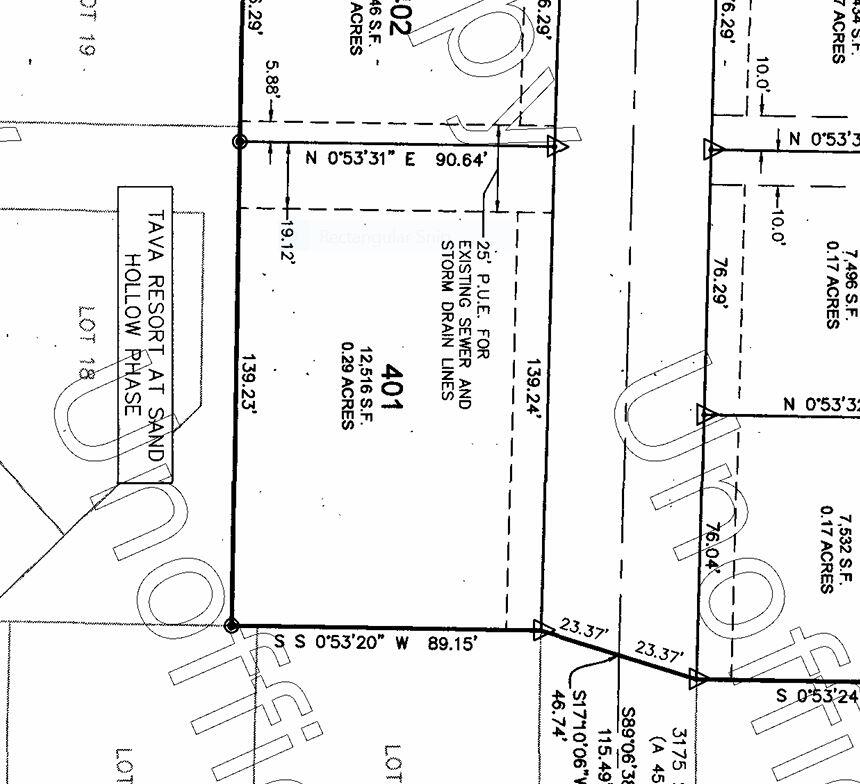 RETREAT AT SAND HOLLOW RESORT - Land