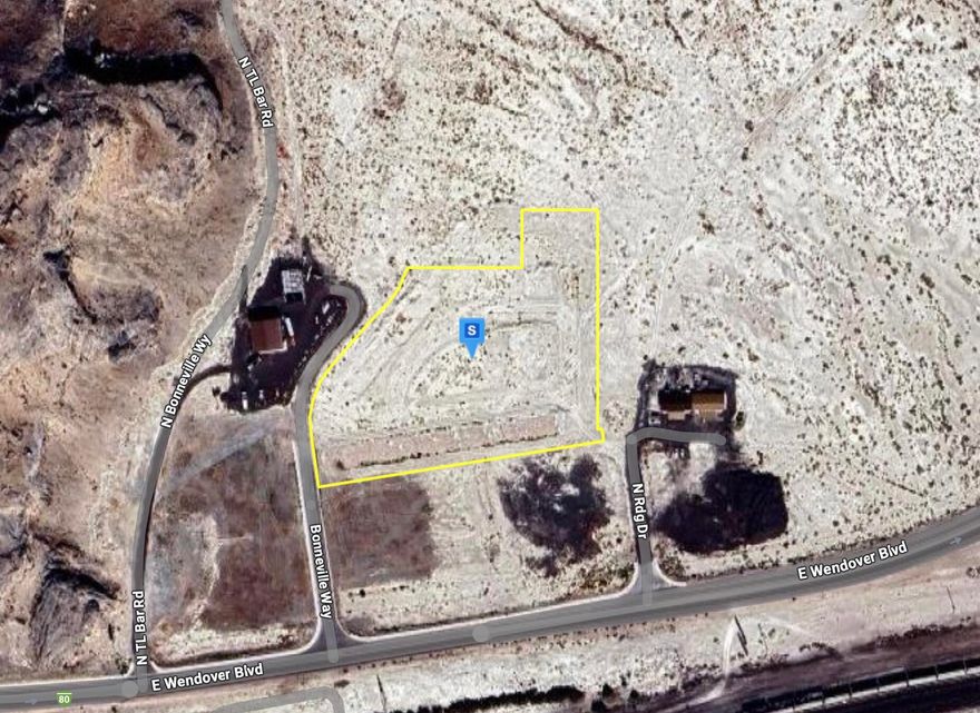 Prime 5-acre commercial lot in Wendover, located off Wendover Blvd on a paved road with electricity and water available (per seller). This property offers easy access to Hwy 80 and is just minutes from the Utah-Nevada border, making it an ideal location for development. With its convenient location and ready-to-build status, this lot presents an excellent opportunity for a business or investment project in a high-traffic area.